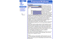Desktop Screenshot of freeware.web2001.cz